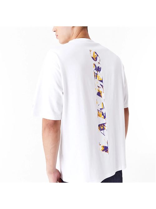 NewEra t-shirt Lakers OS NewEra | 60502657LOSLAK OS FLOWER LOGO